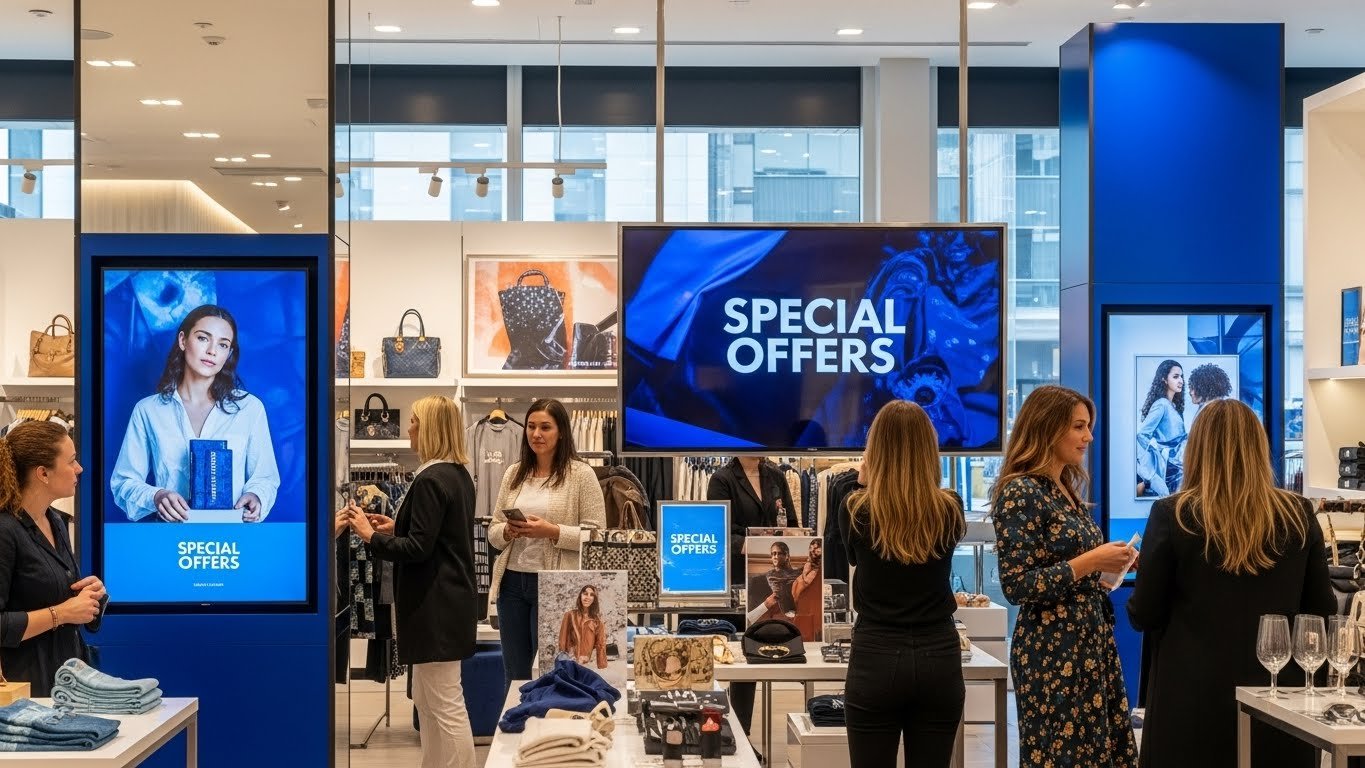 Mídia Indoor para Lojas: Transforme sua Vitrine e o Ponto de Venda